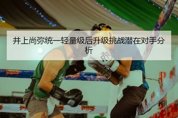 井上尚弥统一轻量级后升级挑战潜在对手分析